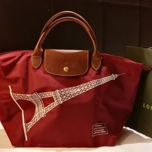 Long champ Limited Ed | 'Pliage Tour | Eiffel Tote